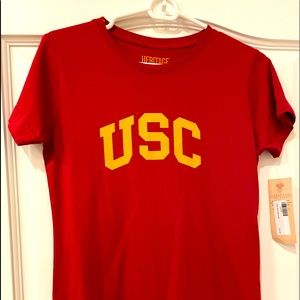 NWT - USC woman’s red t-shirt